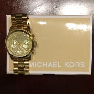 Gold Michael Kors Watch